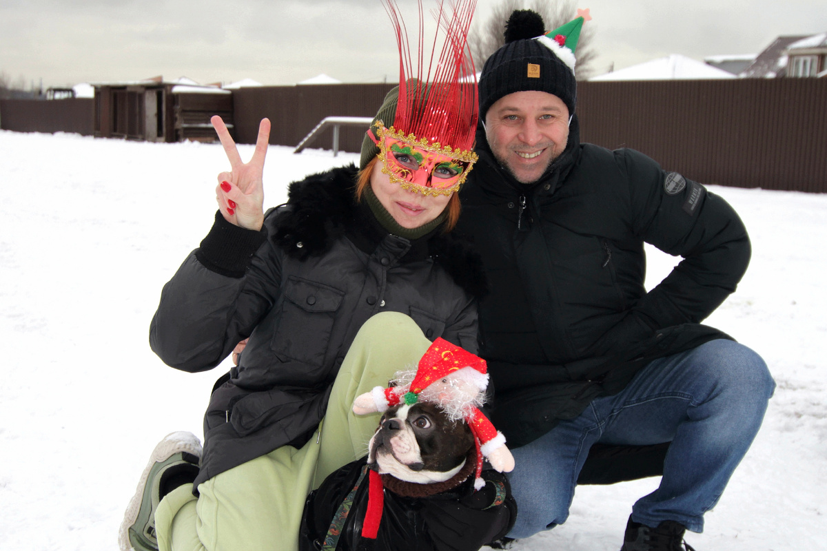 Кинологический центр "Атаман". Новогодняя фотосессия после дрессировки