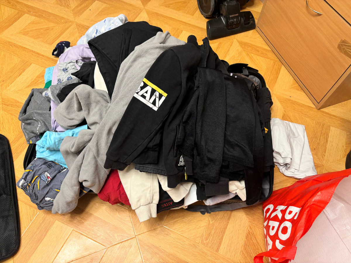 Это первый чемодан