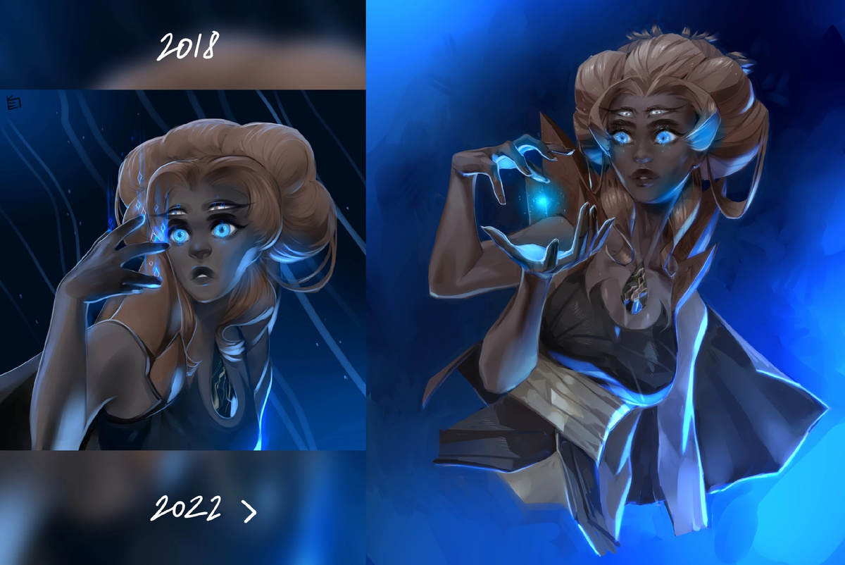 Поднятие скилла за 4 года без каких-либо постоянных практик. Только на визуальной библиотеке.