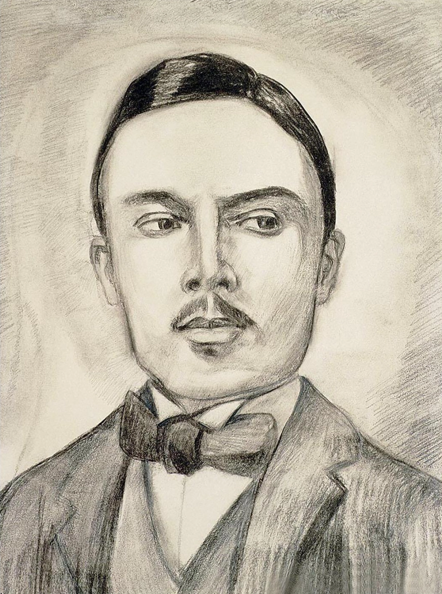    П. Кузнецов. Портрет Н.Н. Сапунова. 1914 / commons.wikimedia.org