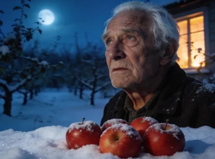 Яблоки на снегу