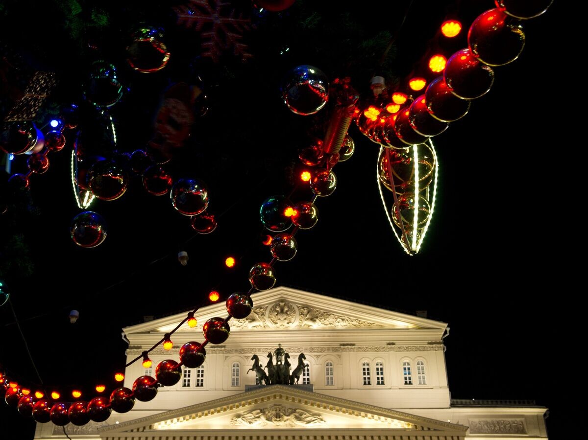    Предновогодняя Москва | © РИА Новости / Сергей Гунеев