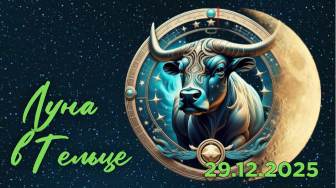 Луна в тельце с 14:57 по МСК