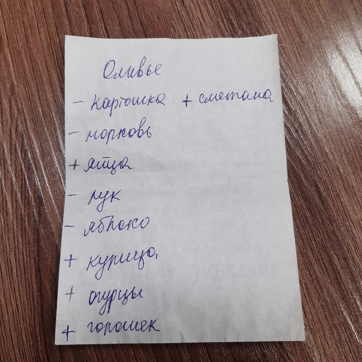 Майонез мы не едим. А дочь его вообще не любит. Поэтому салаты делаем на сметане 30% от "Железнодорожник" (наше местное производство).