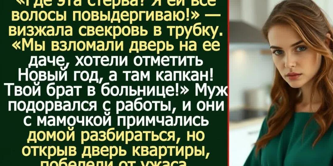 «Мы просто хотели отметить Новый год… но брат оказался в капкане!»