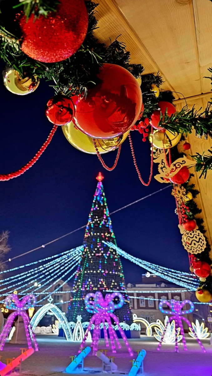    Новогодний Барнаул. Источник: Barnaul 22