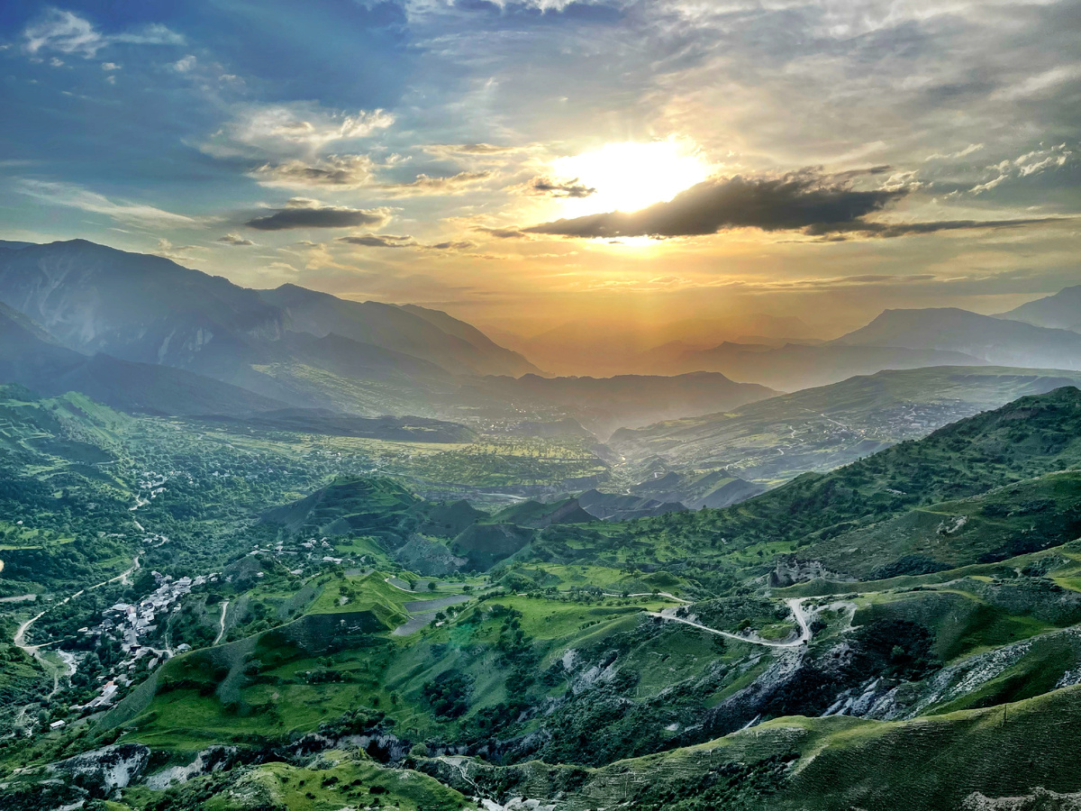 граница Дагестана и Чеченской Республики