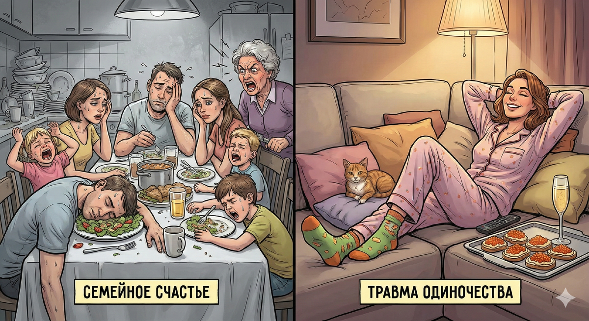 Воображаемая, гротескная картинка:)