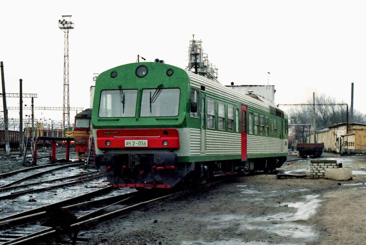 АЧ2-036. Депо Астрахань-II. Автор: Дмитрий Строкань. 2004