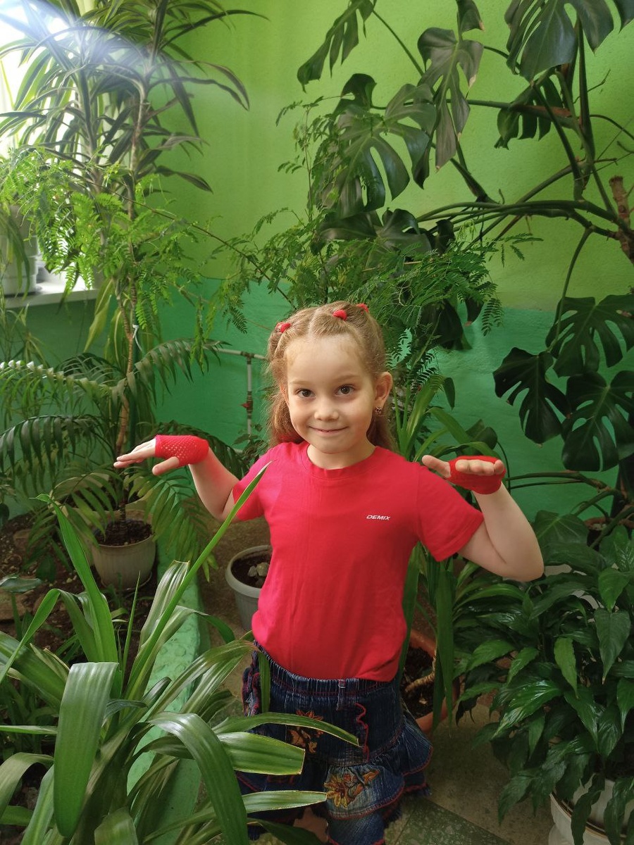 Кристина перед выступлением. Фото из личного архива