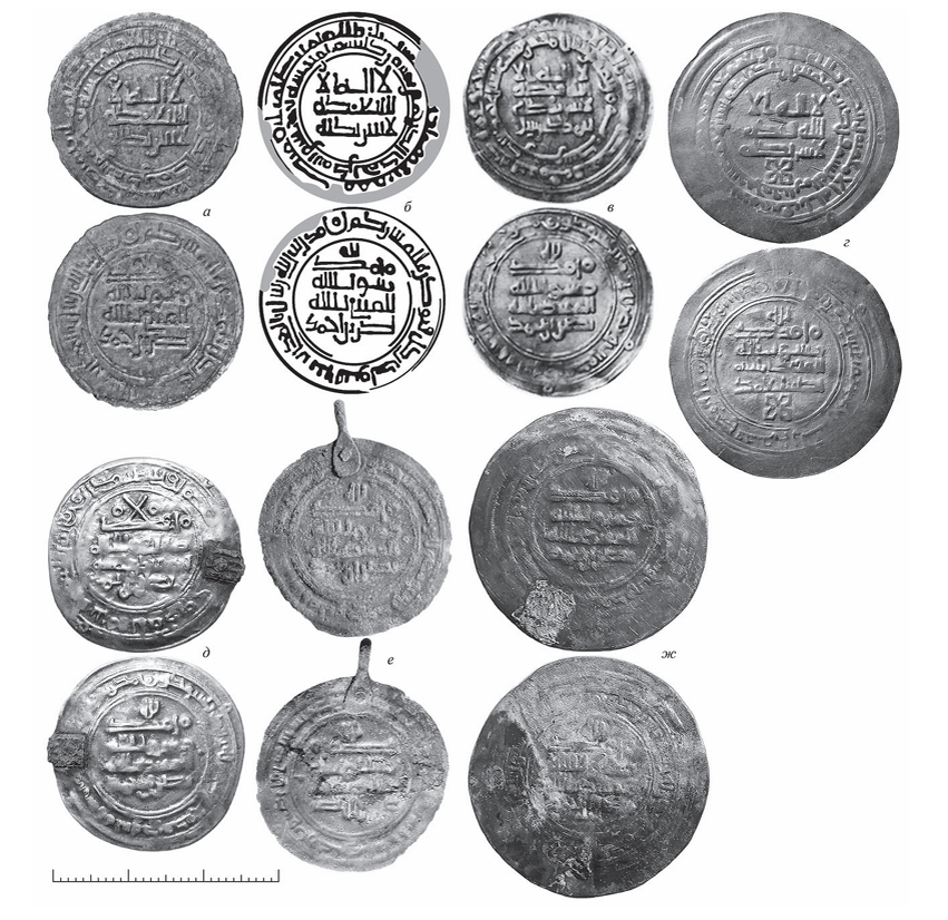 Восточноевропейские подражания куфическим дирхемам: 