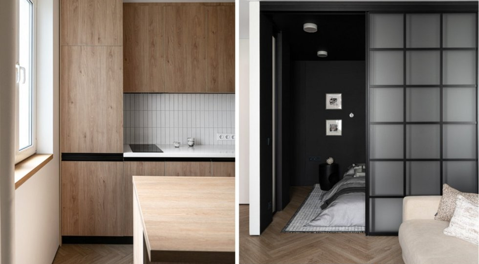 Как дизайнер преобразила типовую однушку 39 м² в панельке без перепланировки (+фото до)