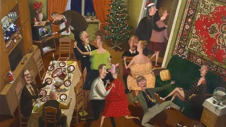    Что скрывают новогодние картины? 12 полотен, которые подарят праздничную атмосферу