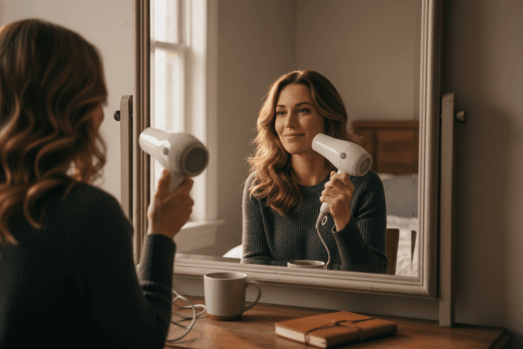    Как быстро сделать укладку: вредные советы для тех, кто хочет опоздать на работу TELZEN