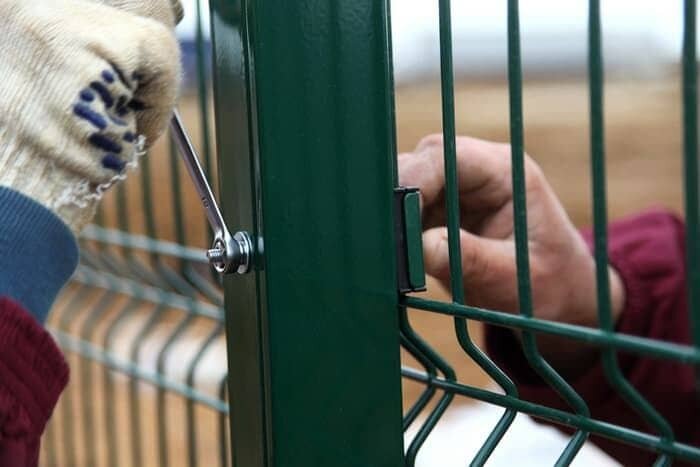 Забор-Фактор, Установка 3D‑сетки для забора