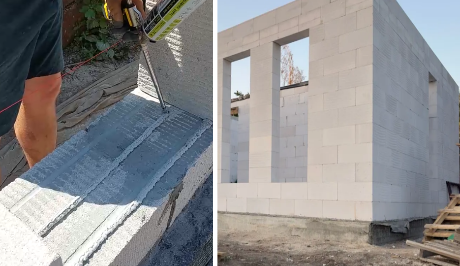 Накрывать или нет кладку газобетона пленкой, брезентом зимой без крыши? Вопросы и ответы про газоблок зимой