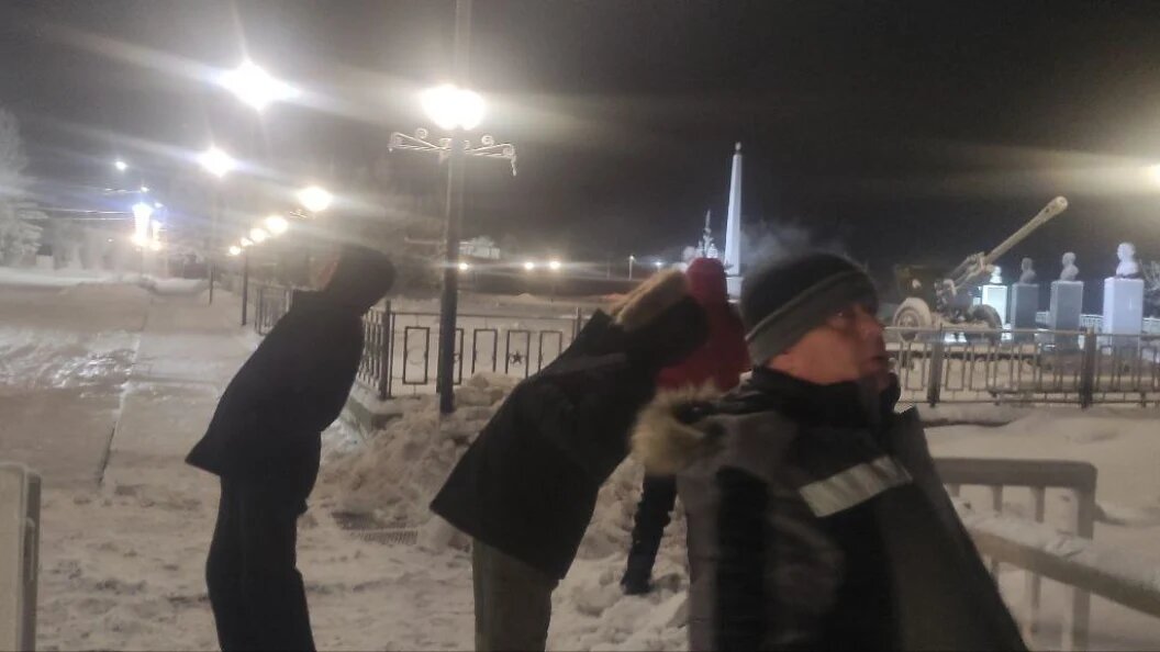    В Якутии упал фрагмент ракеты "Союз". Фото: @spasykt