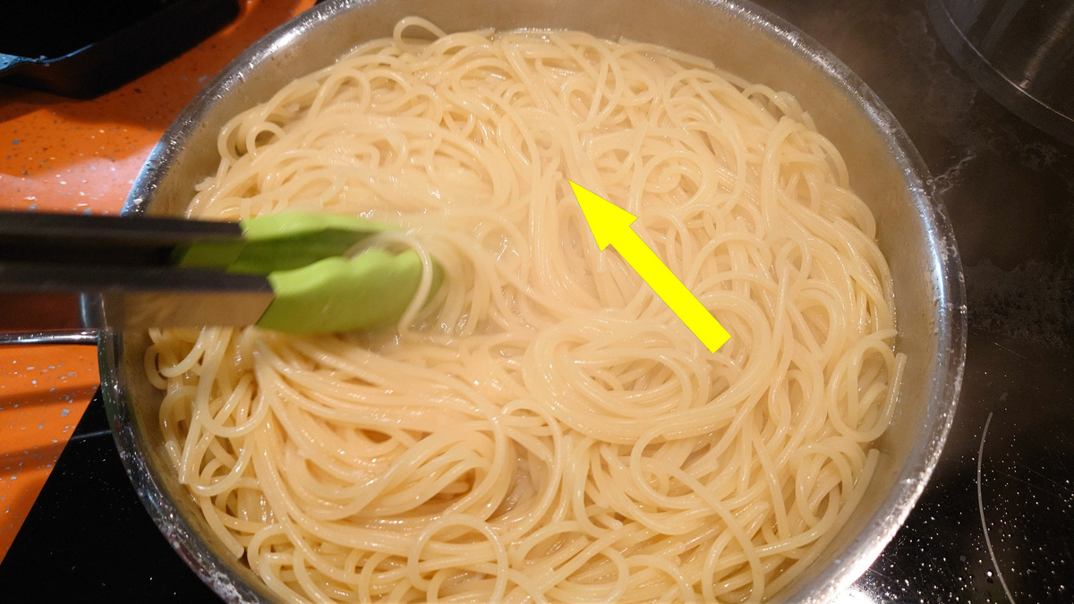    Секрет идеальных макарон скрыт в соленой воде