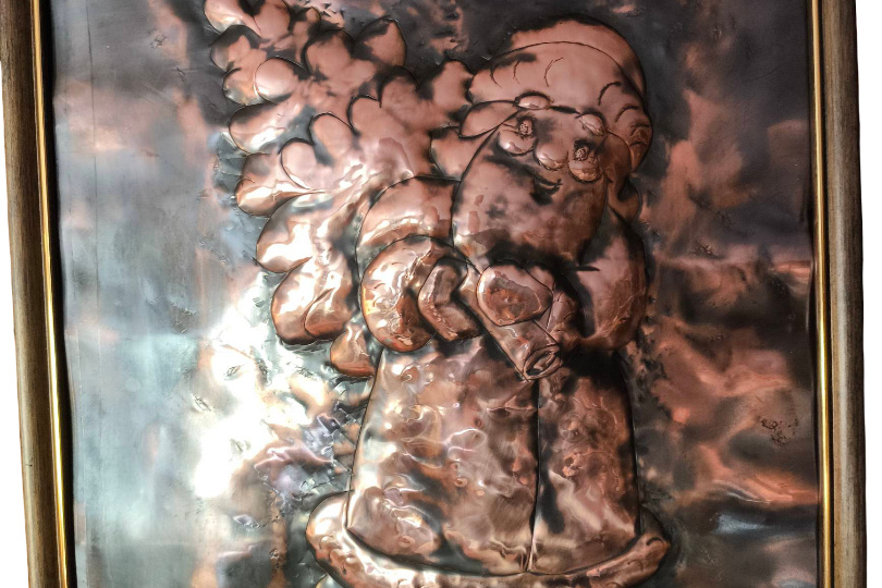 Новогодние и Рождественские чеканки длядеток и взрослых, в багете..