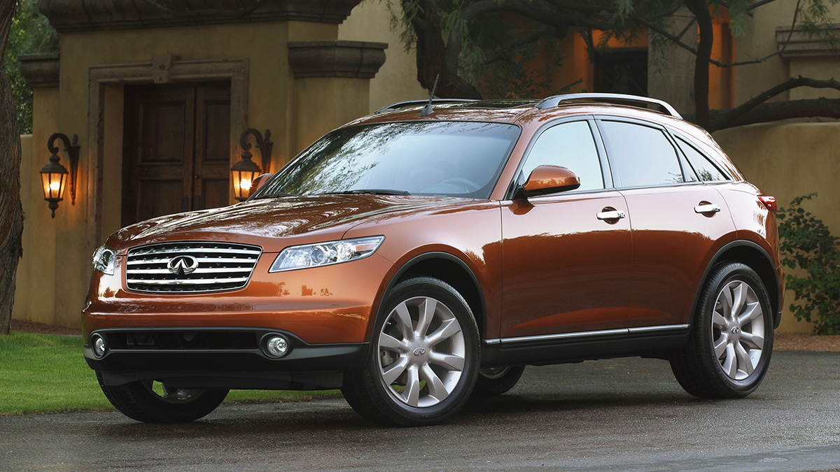Серийный Infiniti FX35 предвосхитил появление «купеобразных» спортивных кроссоверов