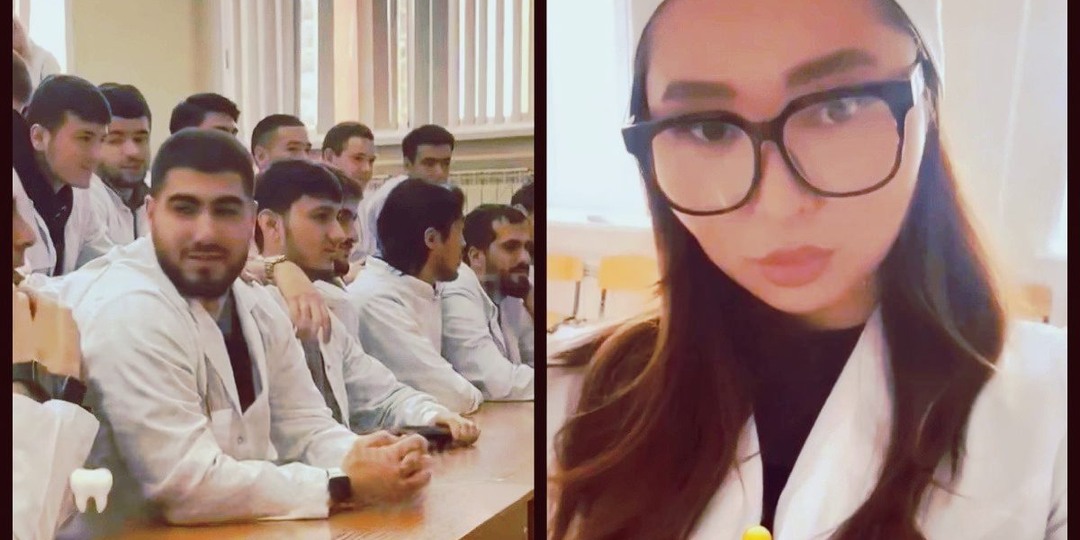 В центре России как на чужбине: Будущий врач засняла видео из лекционного зала, где коренное население оказалось в явном меньшинстве