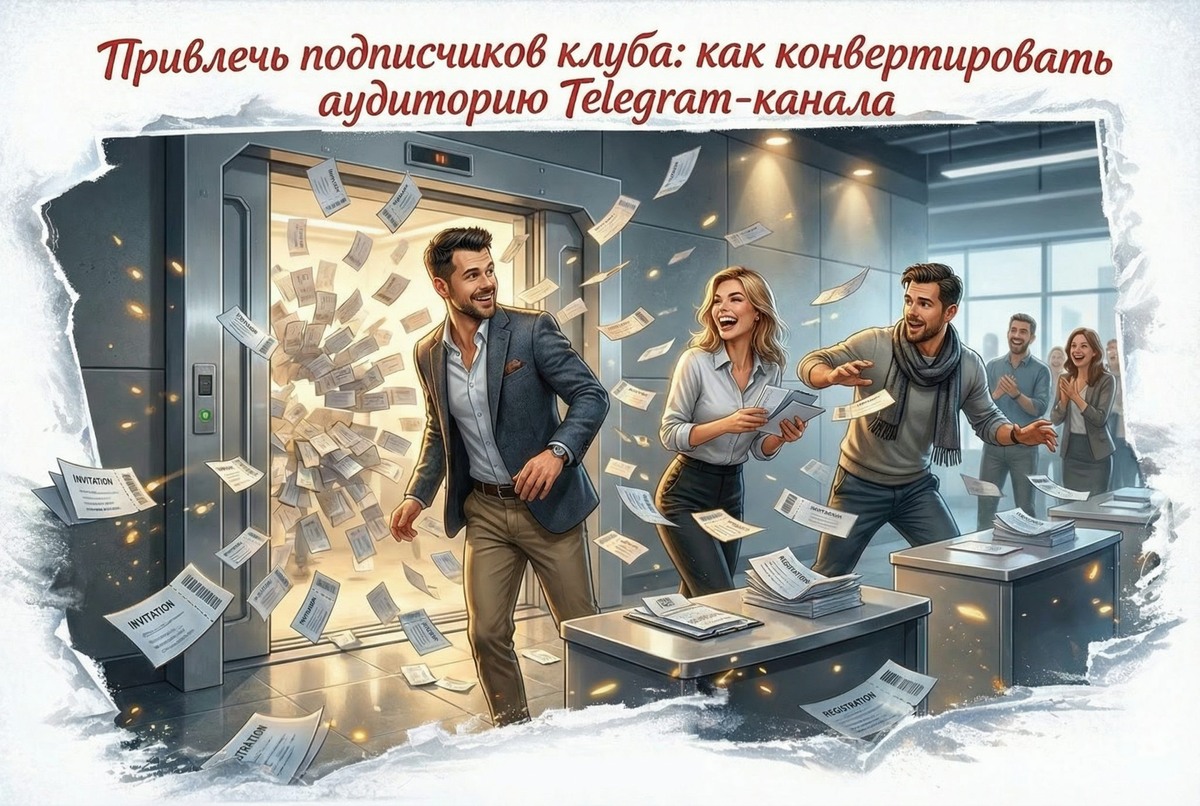    Как привлечь подписчиков клуба из Telegram-канала Евгений Прокушев
