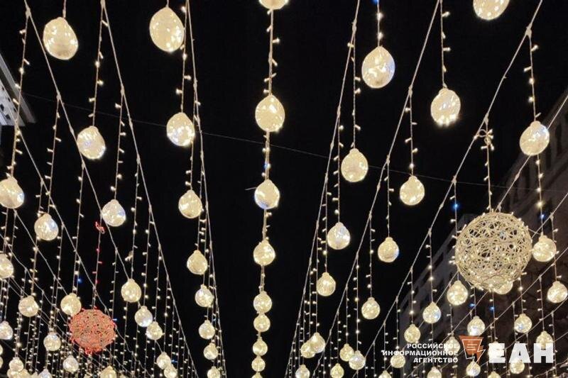    ЕАН. Иллюминация на Кировке в Челябинске