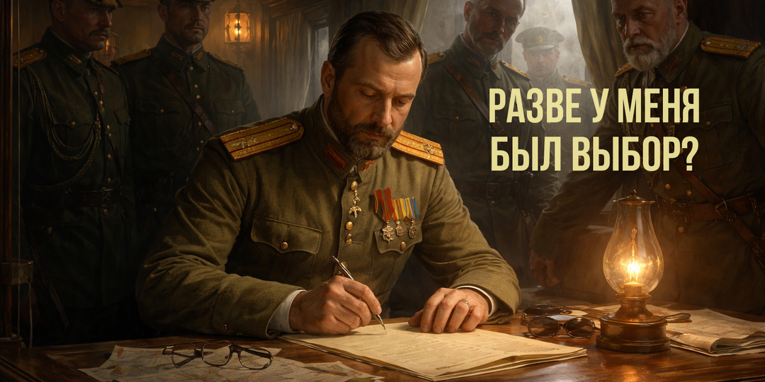 Почему Николай II так легко отрёкся от престола в 1917 году?
