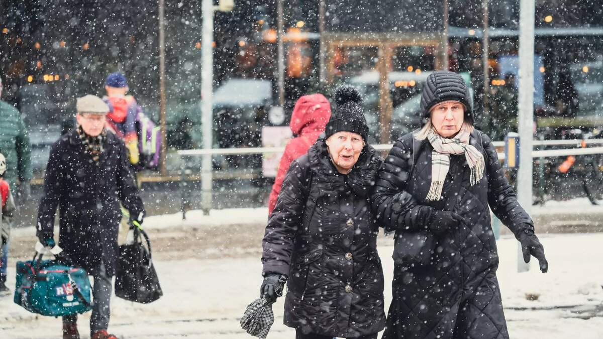 Снегопад в Финляндии, архивное фото / © Getty Images / Anadolu