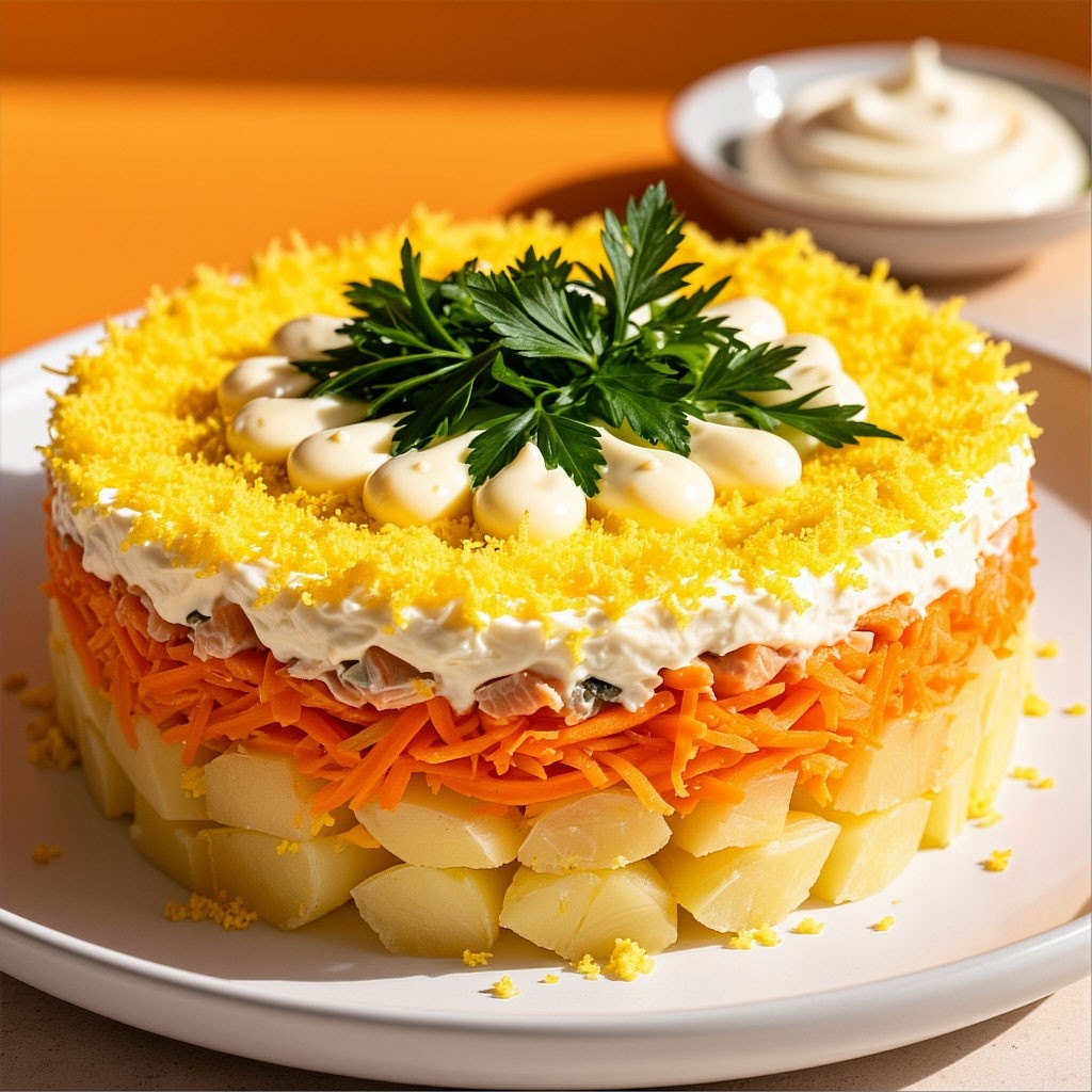 Салат Мимоза