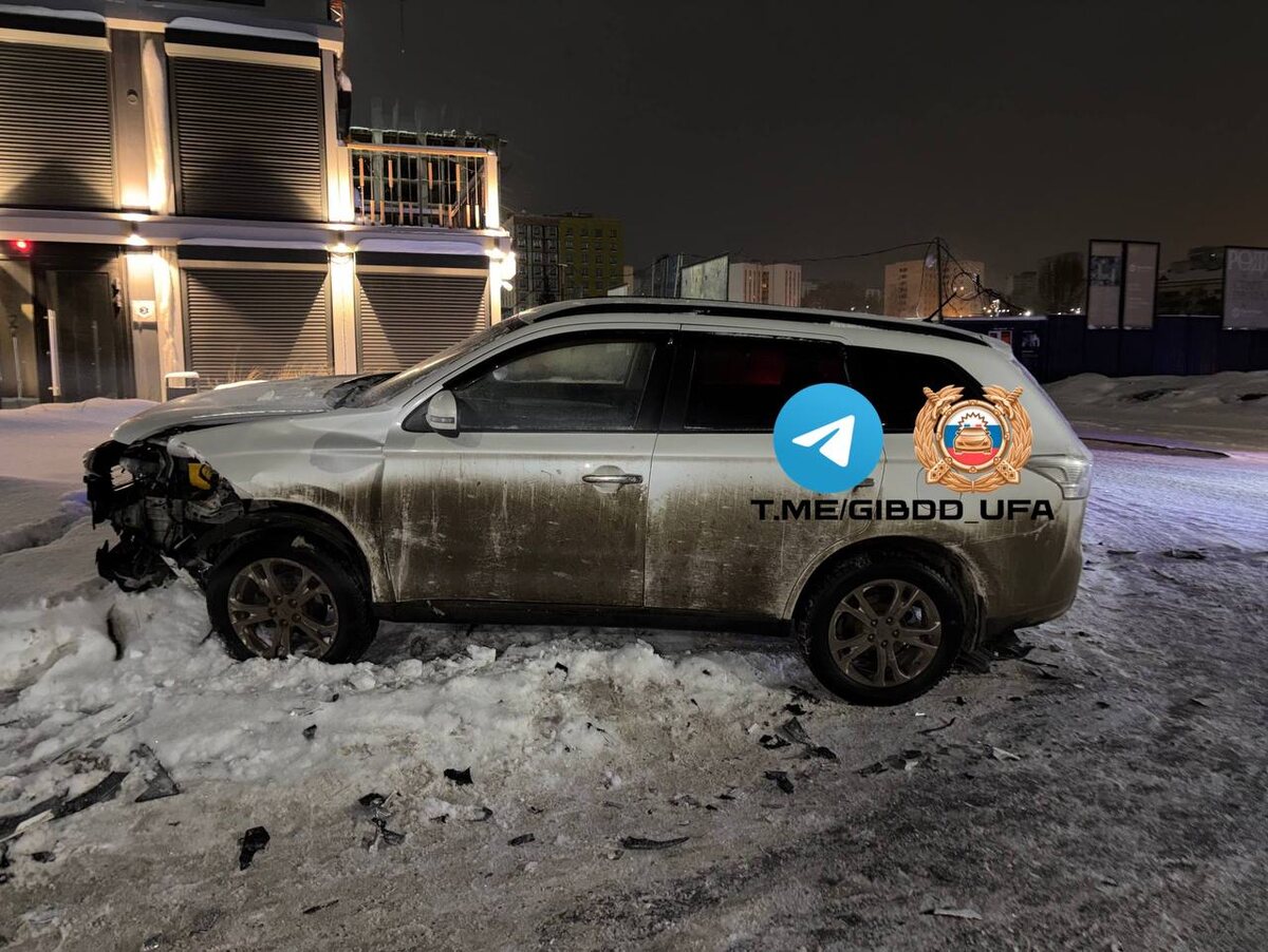    В ДТП на улице Сипайловской в Уфе пострадал мужчина