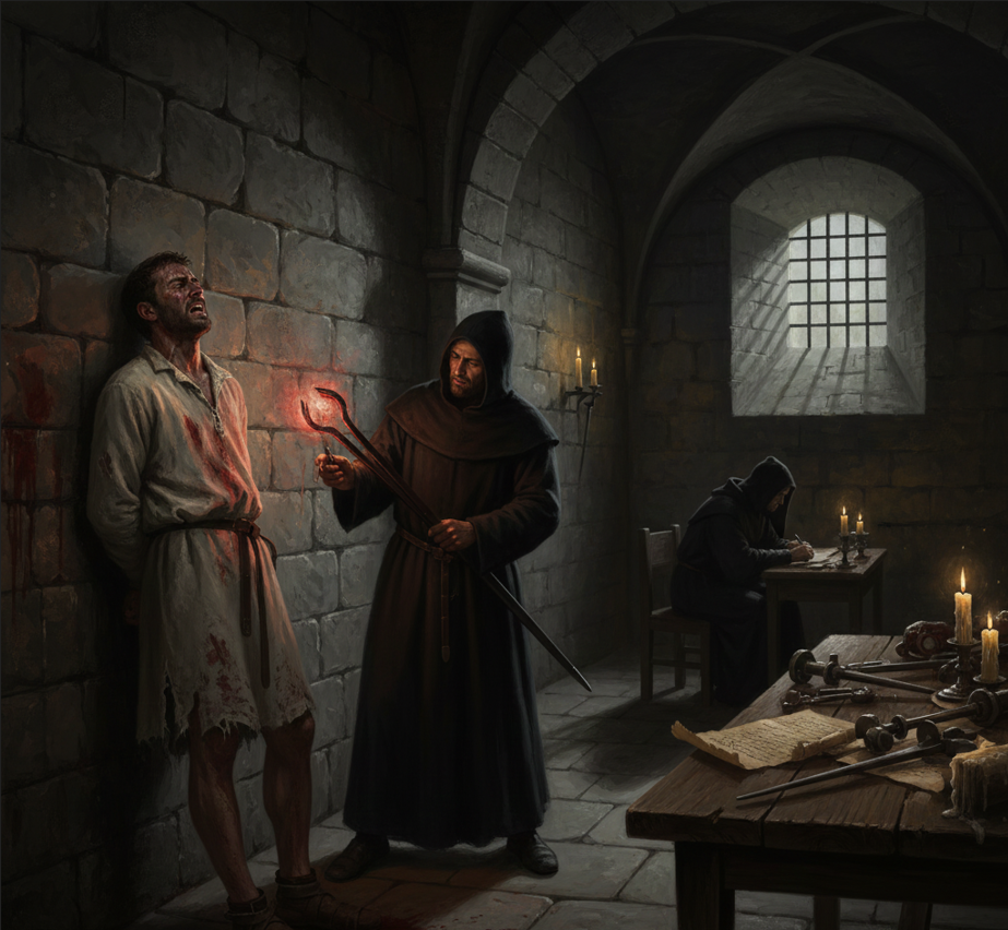 Допросы и пытки.