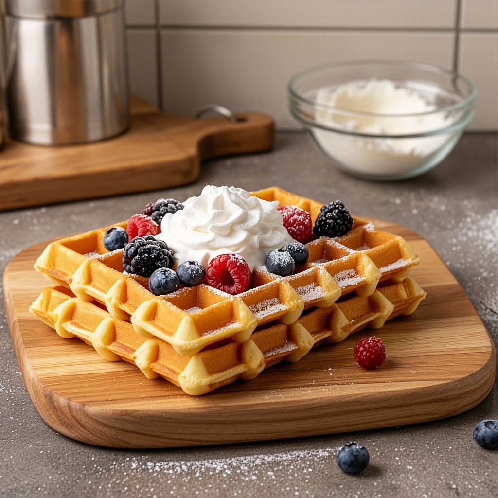 Воздушные вафли