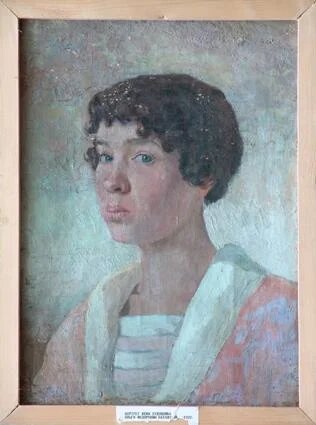 Портрет жены В.А. Баталова Ольги Федоровны