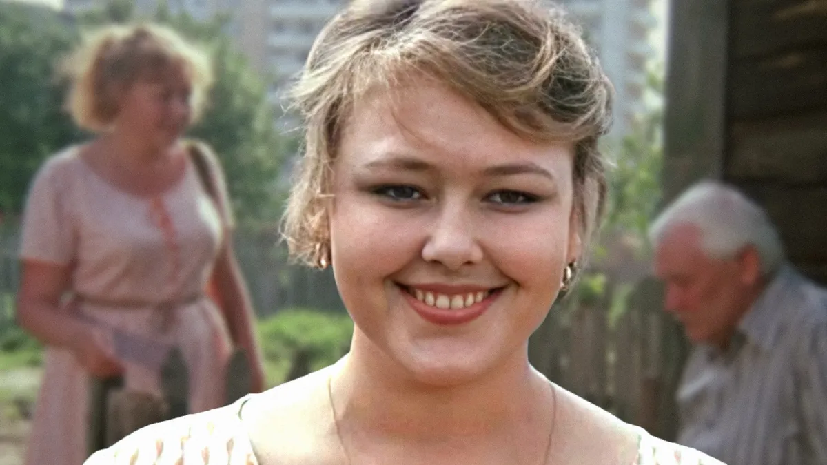 Наталья Хорохорина в фильме «Белые росы»