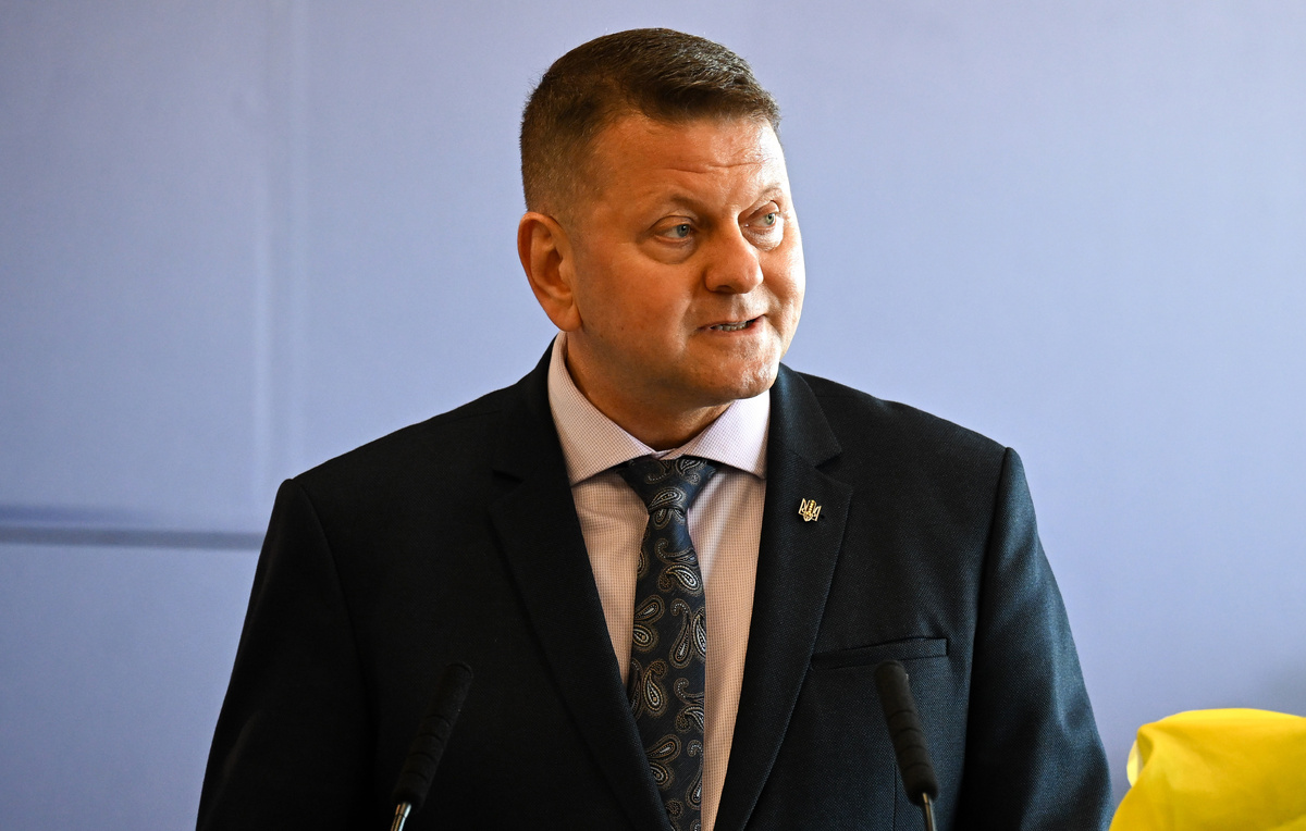    Посол Украины в Великобритании Валерий Залужный  Finnbarr Webster/Getty Images