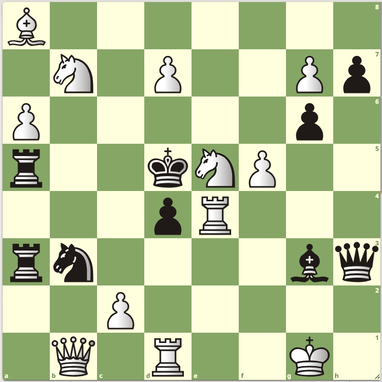 1. Мат в один ход, ход белых