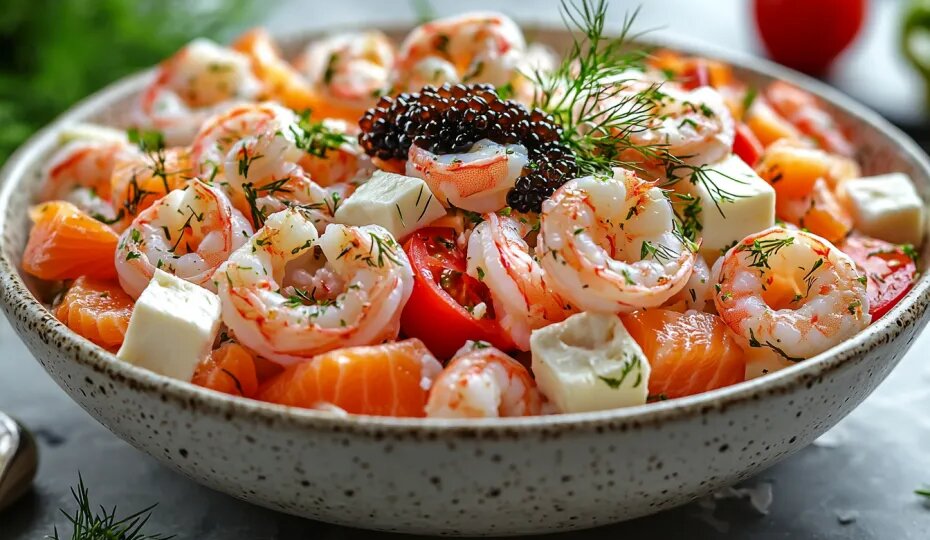 Лучшие салаты с кальмарами на праздничный стол: 13 интересных рецептов