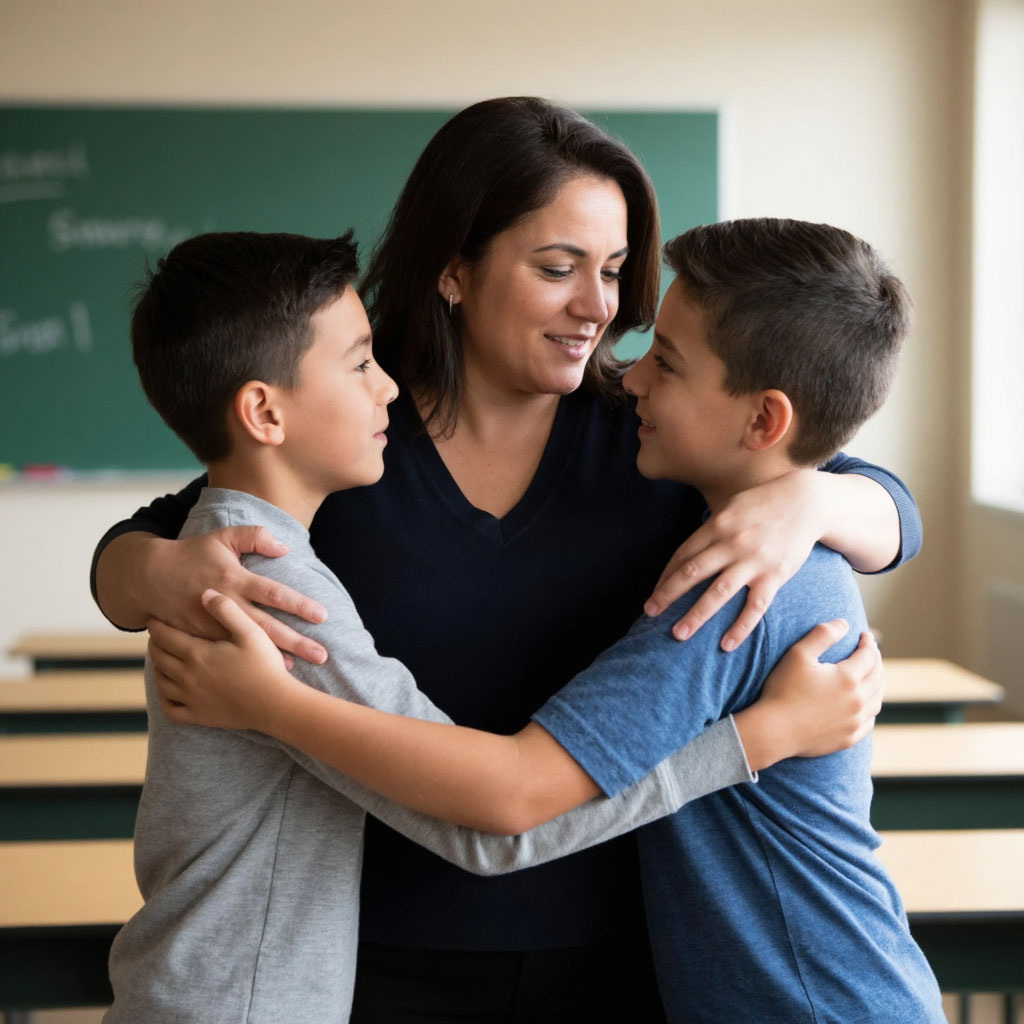 Это не та учительница, Фото сгеренировано ИИ