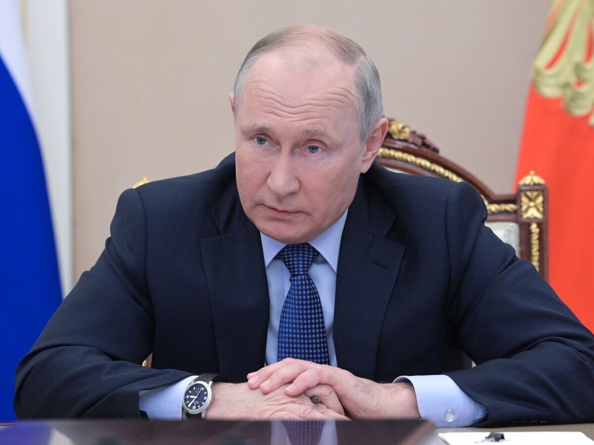    Президент РФ Владимир Путин© РИА Новости . Алексей Никольский