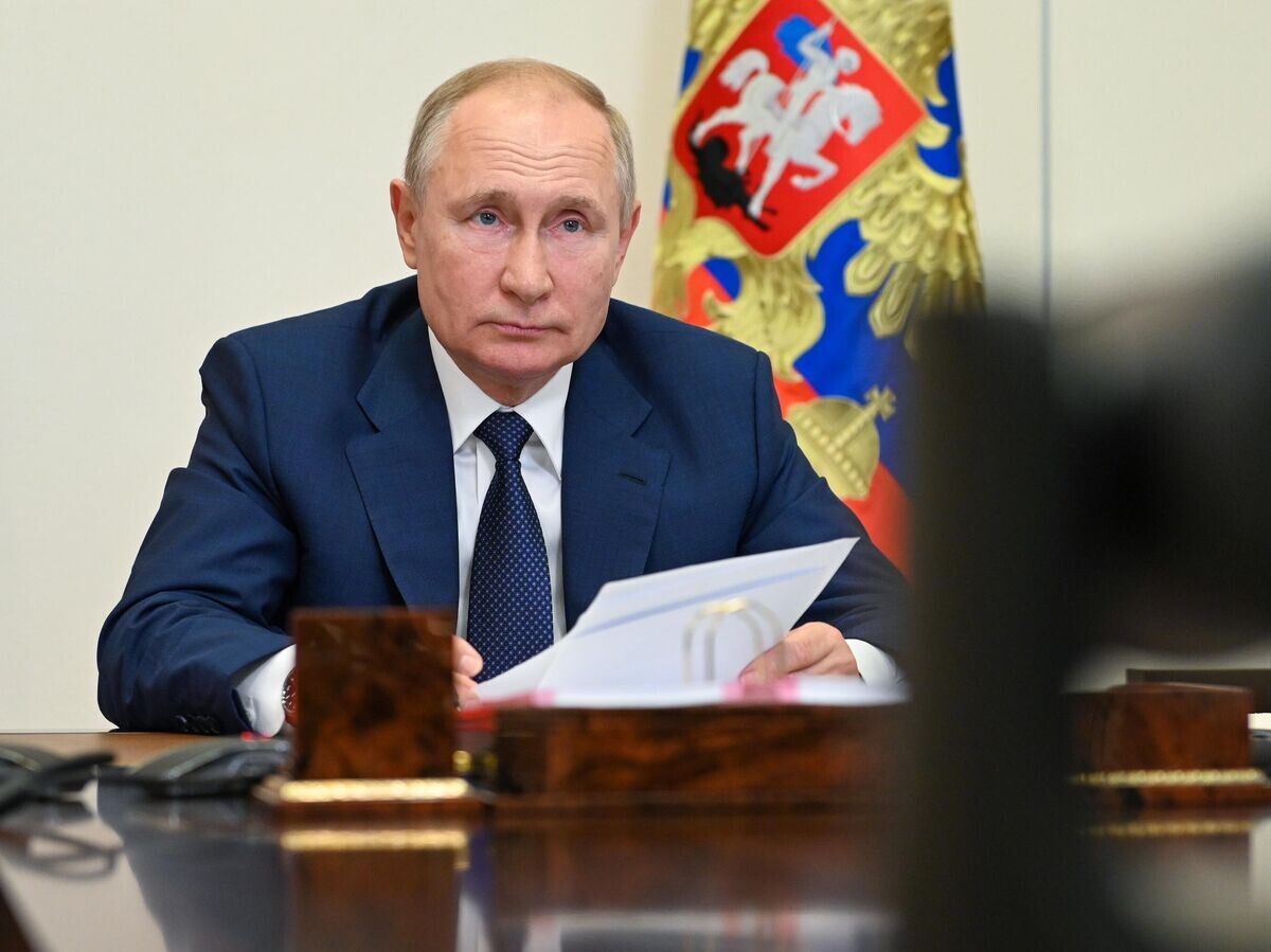    Президент РФ Владимир Путин© РИА Новости . Алексей Никольский