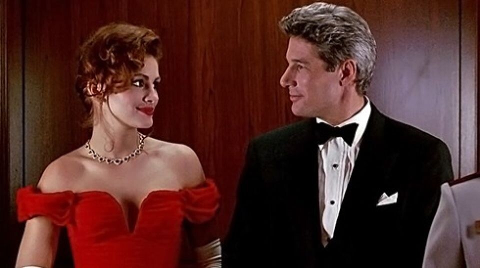    Джулия Робертс и Ричард Гир. Источник: Кадр из фильма "Красотка" (1990 г.)