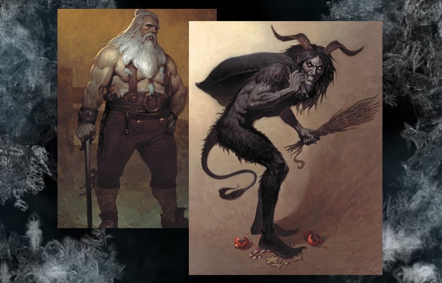 Санта-Клаус и Крампус