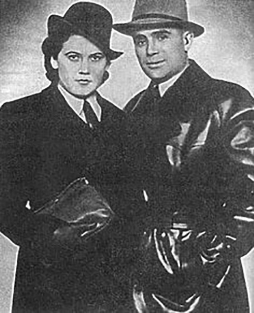 Петр Таврин и Лидия Шилова перед заброской в СССР