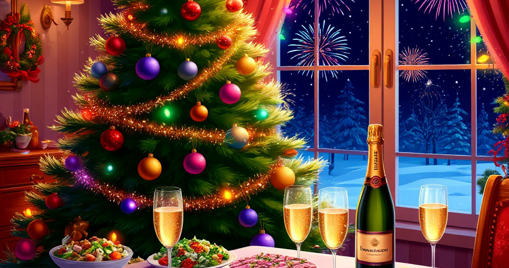 От оливье до пустого блюда. История моего Нового года