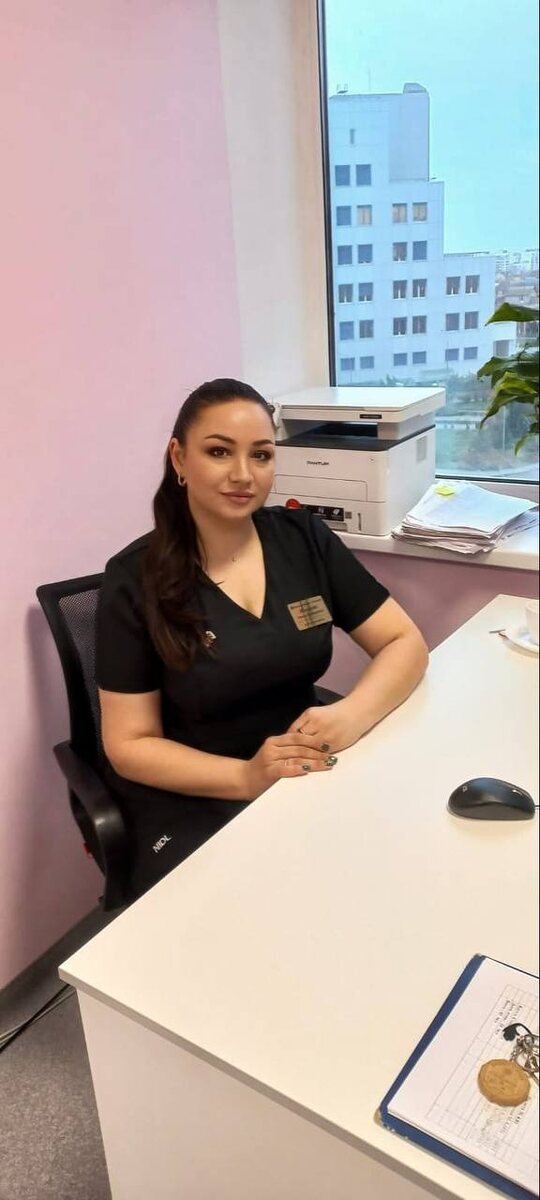 врач гастроэнтеролог городской клинической больницы им. Фишера Алина ИБИШОВА