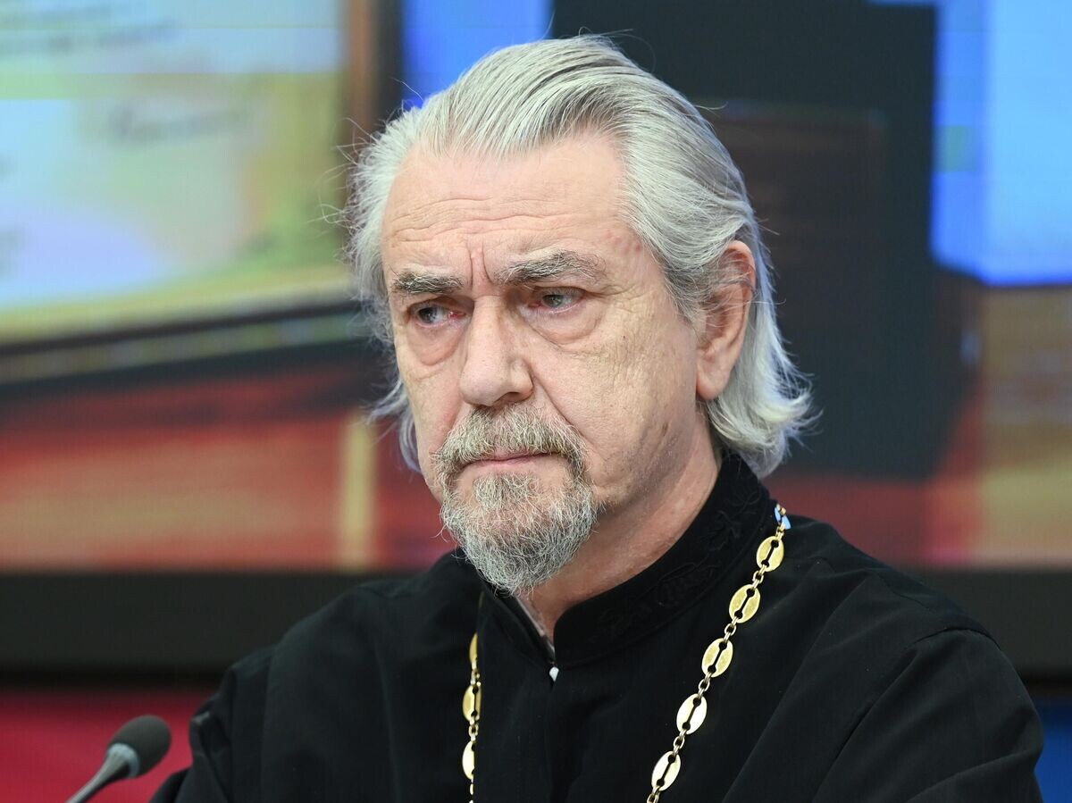    Настоятель храма святой мученицы Татианы при МГУ имени М.В. Ломоносова протоиерей Владимир Вигилянский | © РИА Новости / Нина Зотина