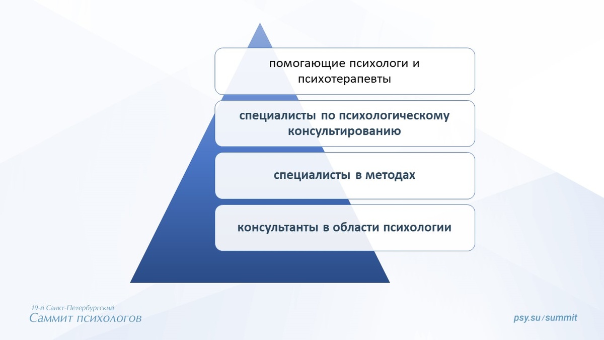 Схема 1. Уровни специалистов негосударственного сектора