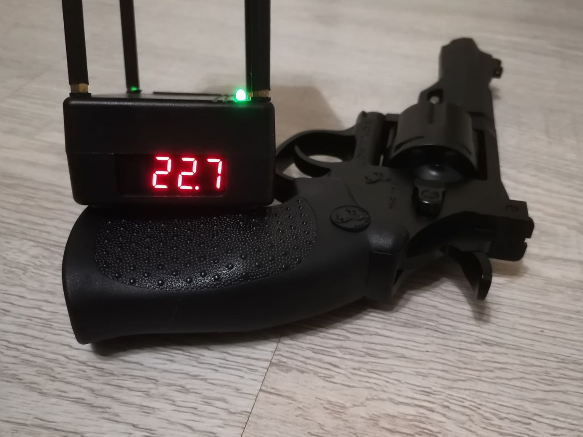 Smith & Wesson ZP-5 показал низкую начальную скорость вылета орбиза из ствола