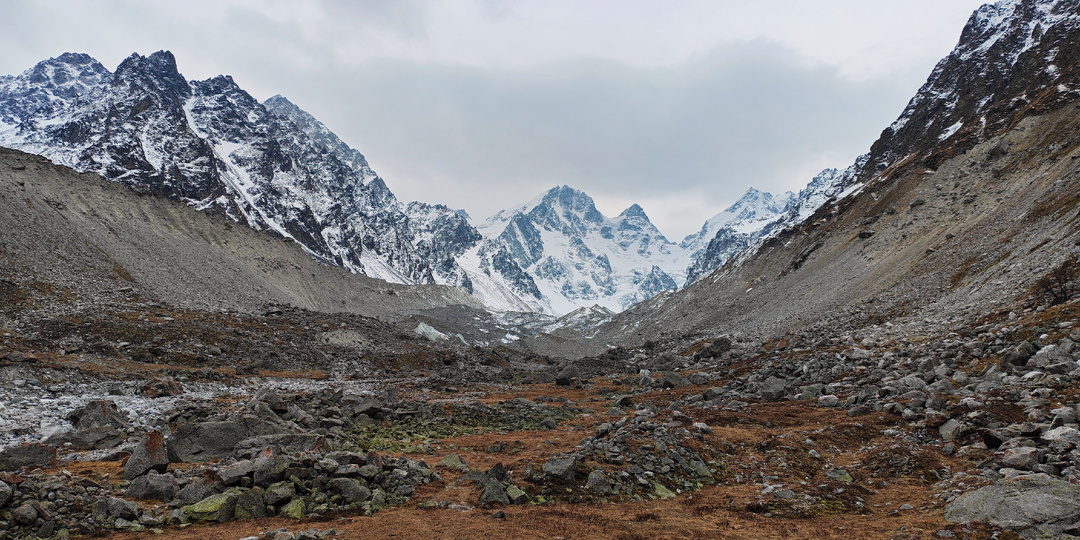 Ледник Нахашбита, КБР. 15.11.2025